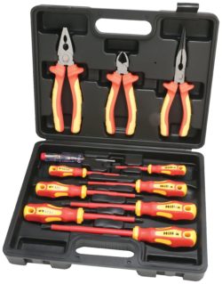 Hilka - 11 piece VDE Screwdriver and Plier Set